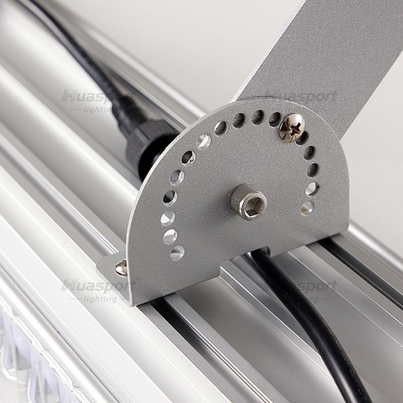 Huasport S90 adjustable angle bracket fixed to the aluminum profile